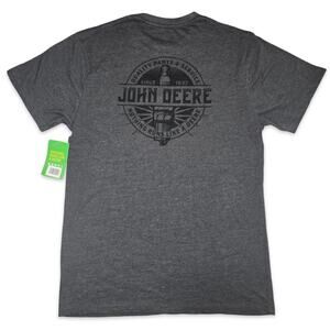 John Deere Men's Gray T-Shirt Size Small NWT